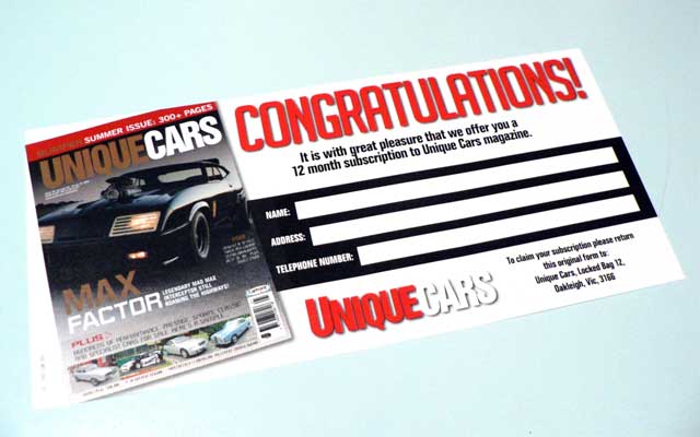 Unique Cars Magazine